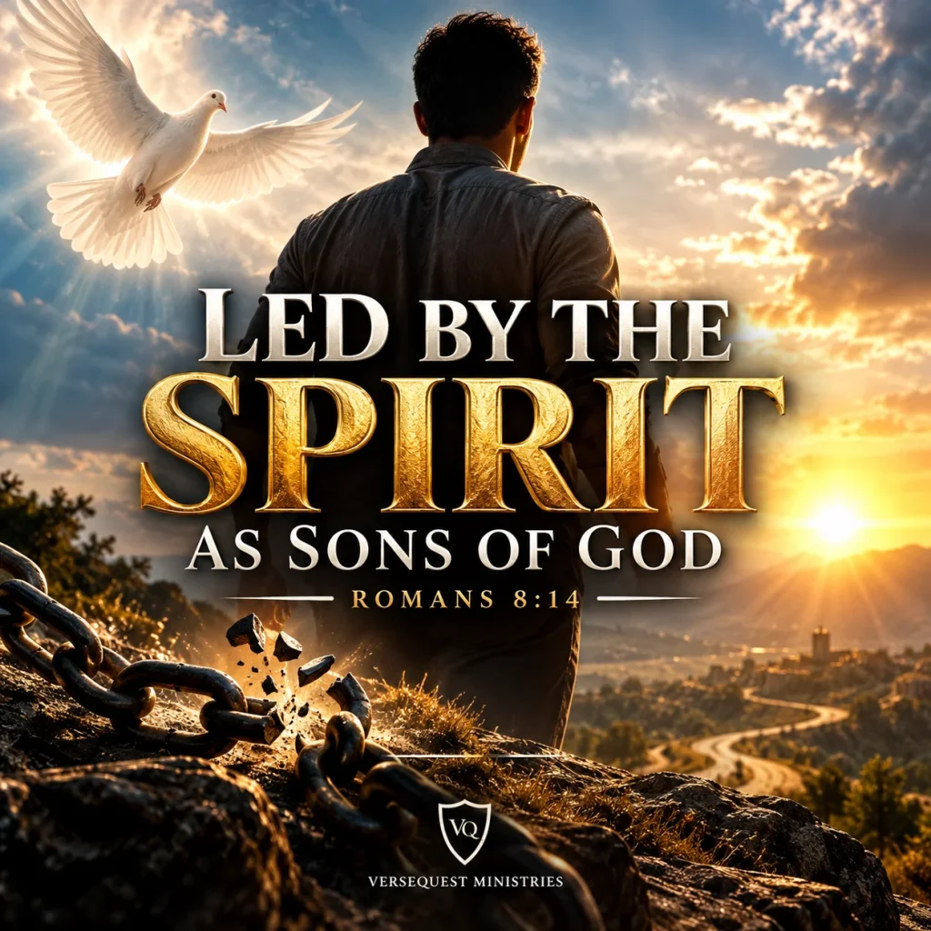 Led by the Spirit as Sons of God – Romans 8:14 Sermon Outline