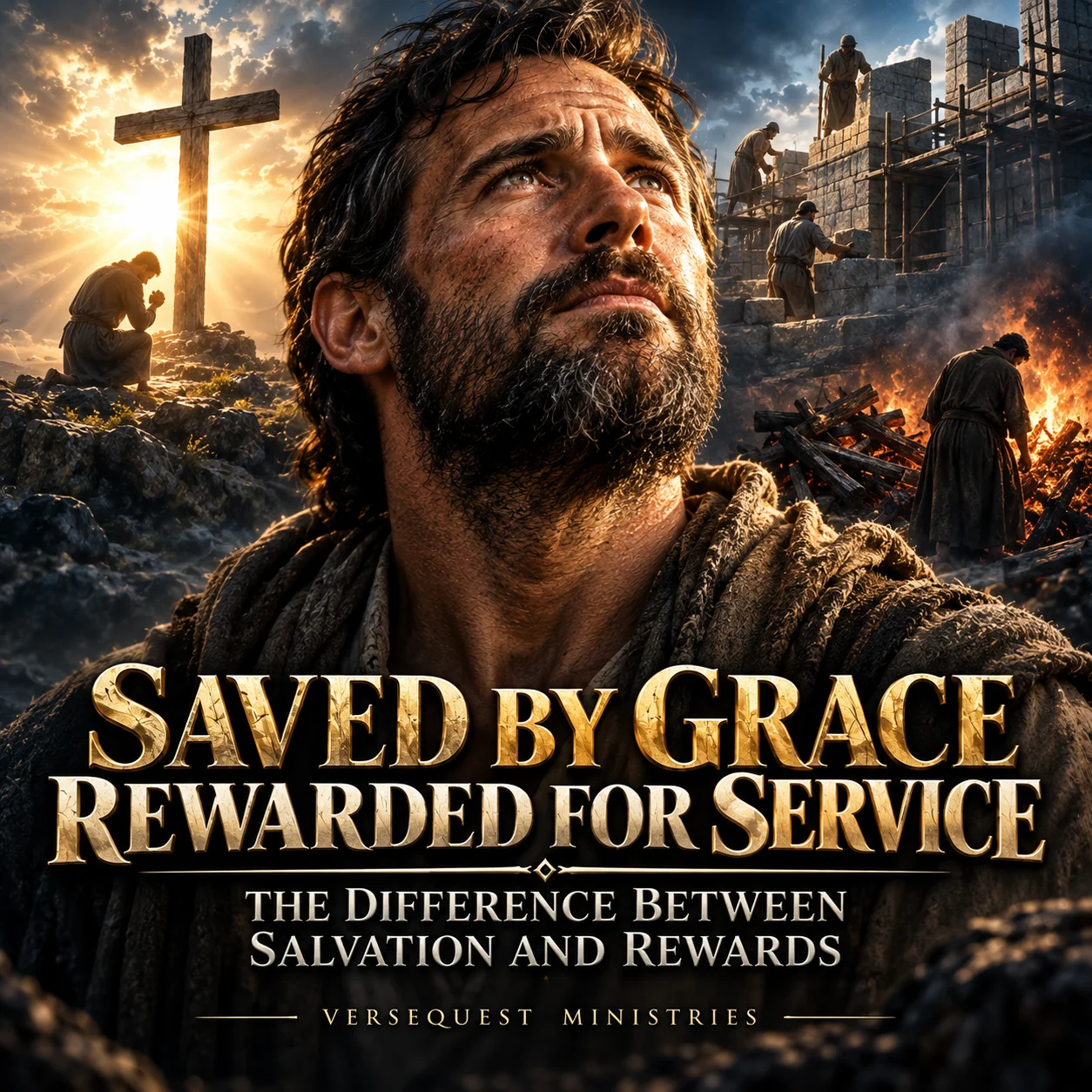 Saved by Grace, Rewarded for Service – 1 Corinthians 3:11–15 Sermon Outline