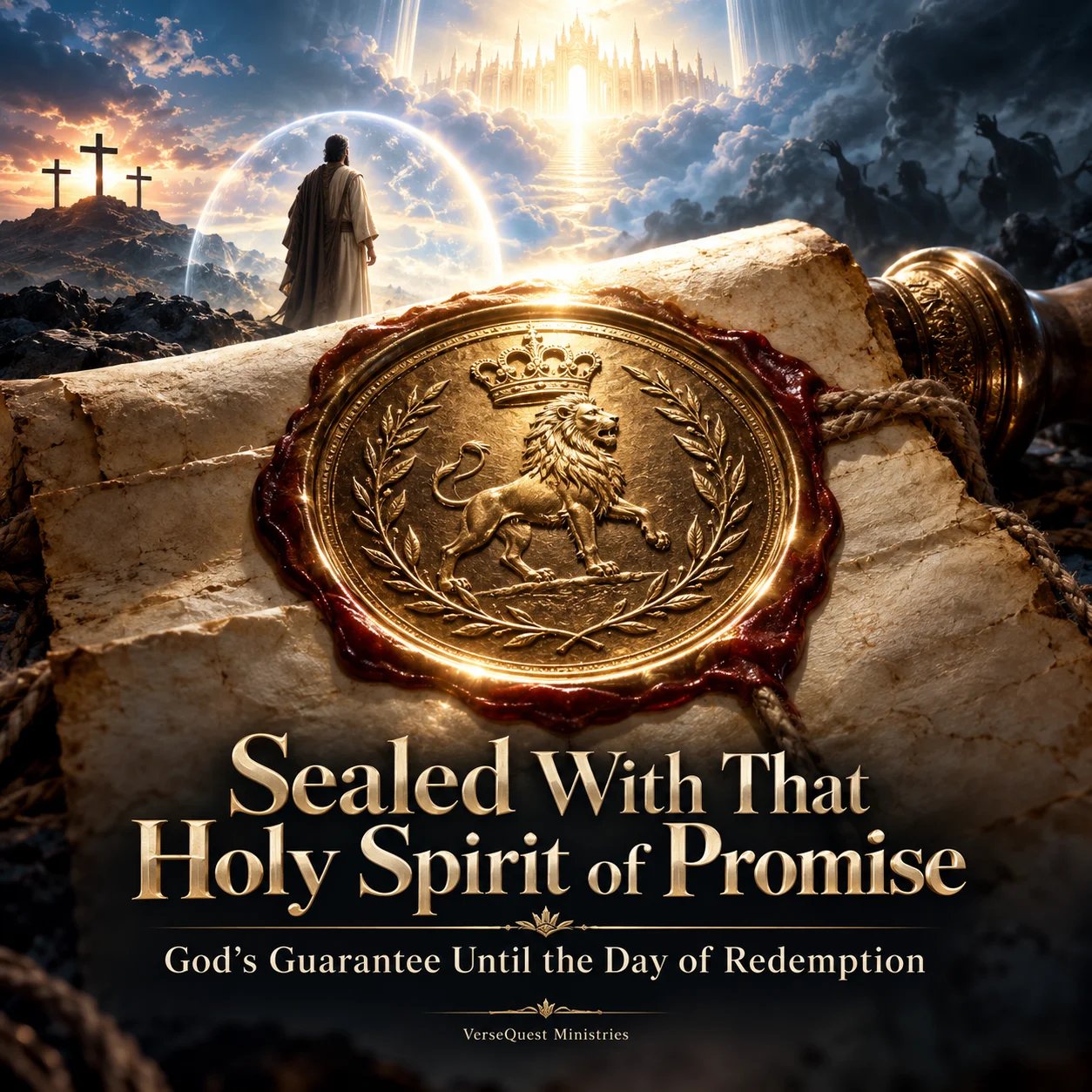 Sealed With That Holy Spirit of Promise – Ephesians 1:13–14 Sermon Outline