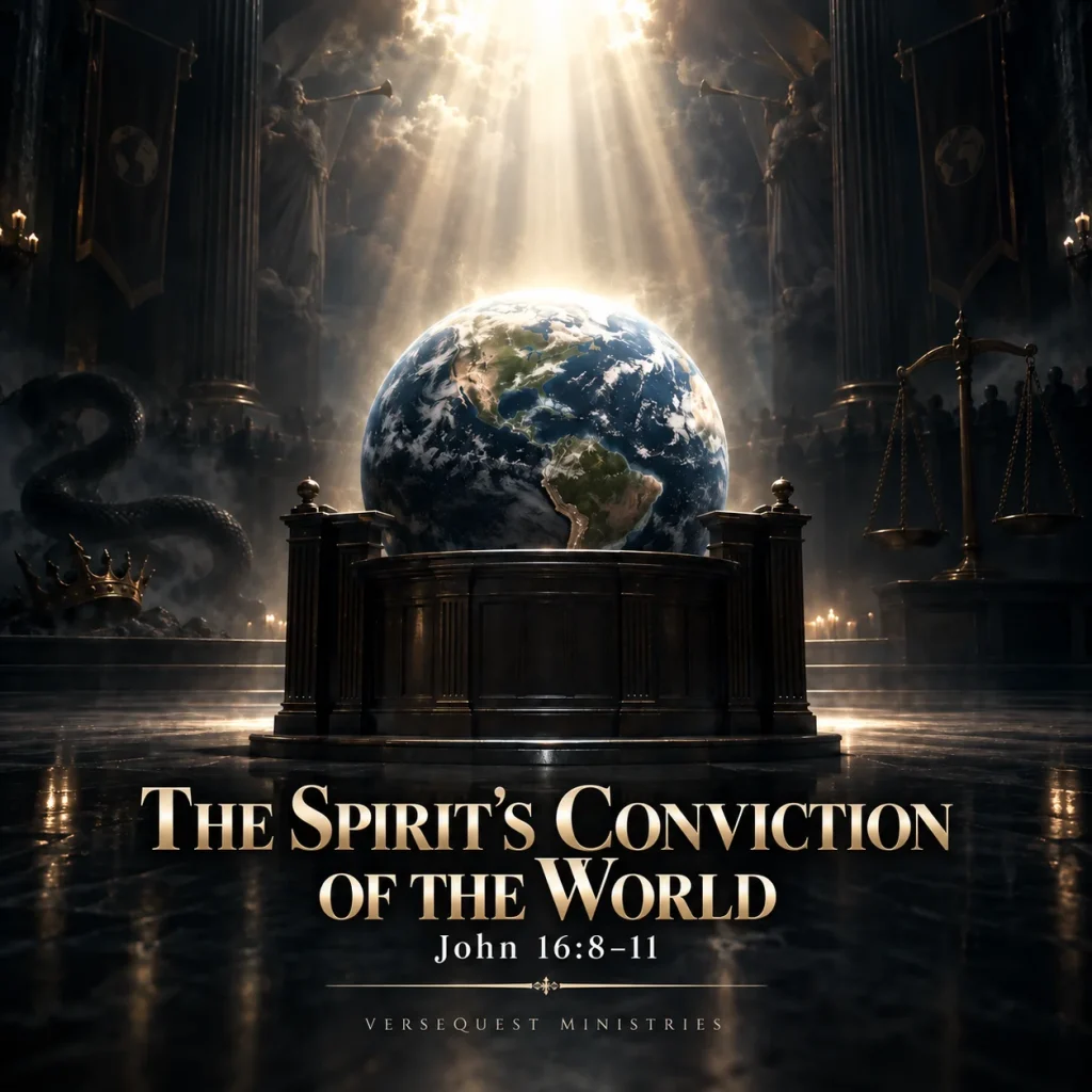 The Spirit’s Conviction of the World – John 16:8–11 Sermon Outline